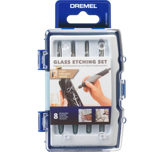 Coffret de gravure sur verre 682 Dremel
