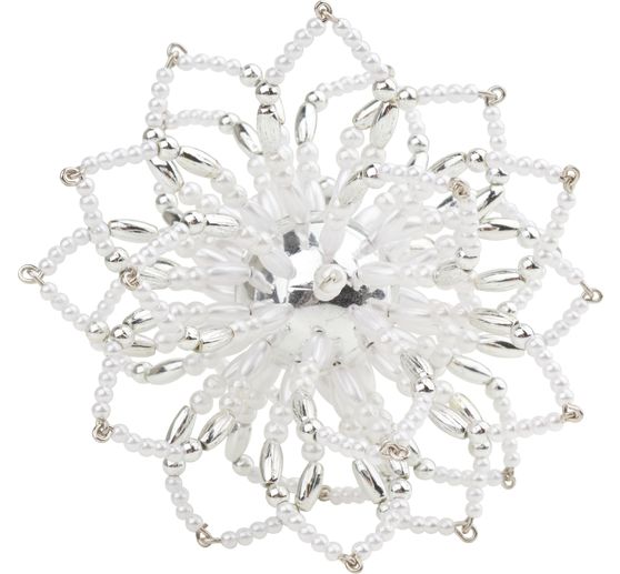 Set complet étoile en perles « Ice Flower »