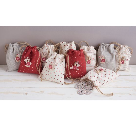 Tissu coton au mètre maison de campagne « Etoiles »