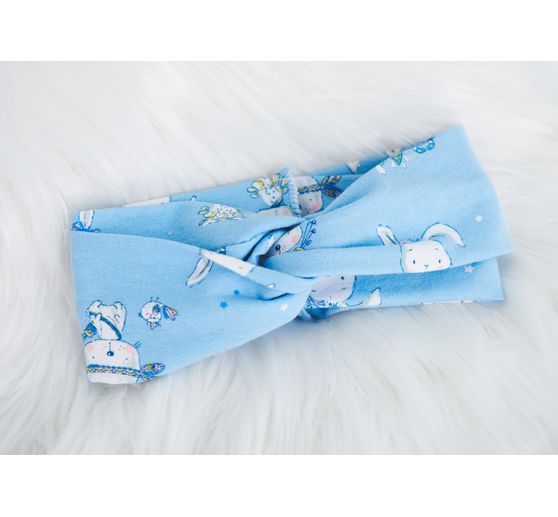 Tissu jersey au mètre « Lapins indiens »