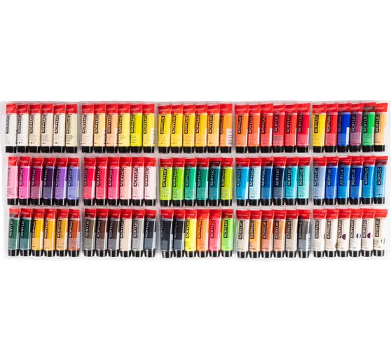 Set de peintures acryliques Talens AMSTERDAM « General Selection 90 »