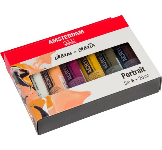 Talens AMSTERDAM Acrylic paint set "Portrait"