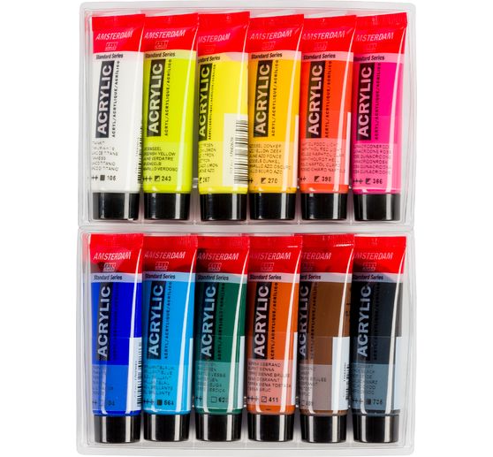 Set de peintures acryliques Talens AMSTERDAM « Paysage »