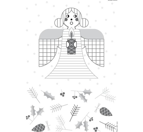 Coffret de modèles pour marqueurs « Xmas in the air », 3 planches