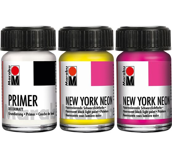 Set Marabu NEW YORK NEON « BROADWAY »