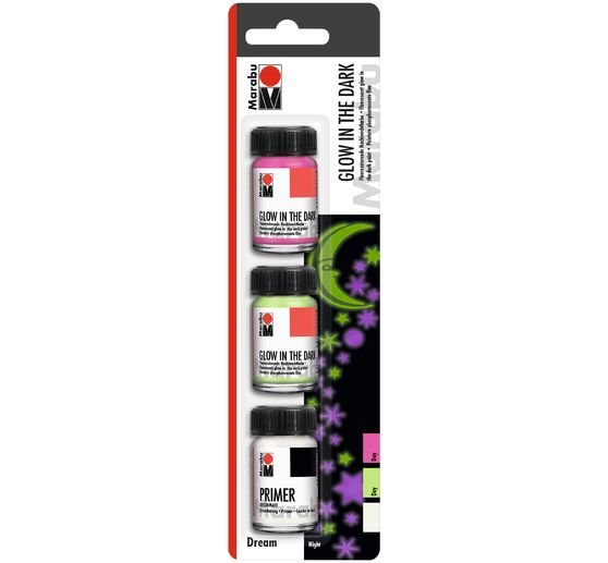Set Marabu GLOW IN THE DARK « DREAMS »