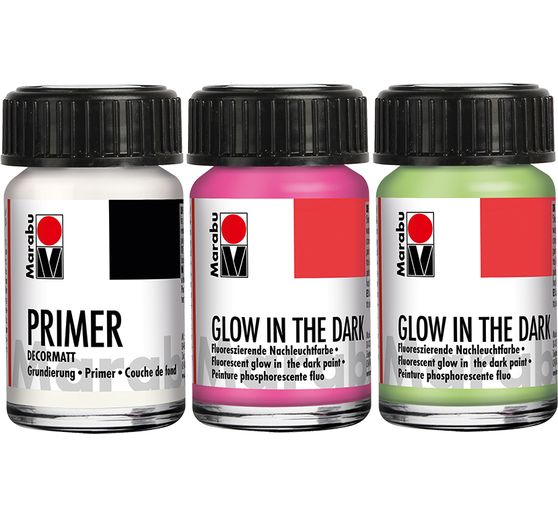 Set Marabu GLOW IN THE DARK « DREAMS »