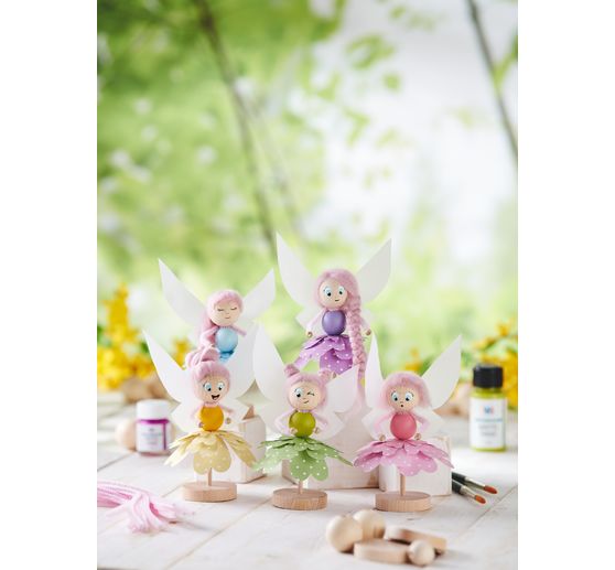 Kit créatif VBS « Petites figurines fleurs »