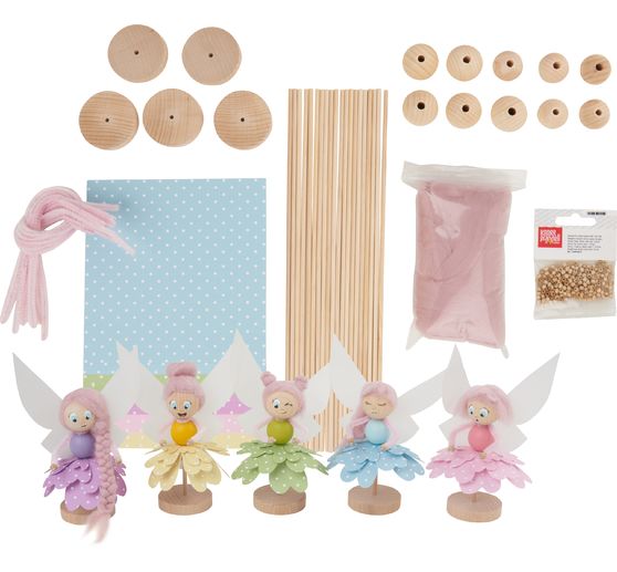 Kit créatif VBS « Petites figurines fleurs »