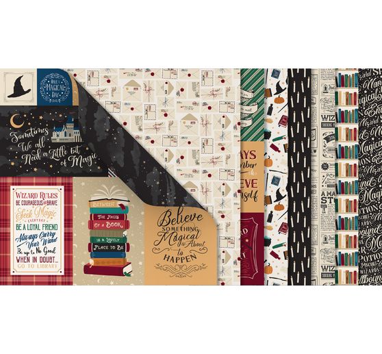 Set de papier scrapbooking VBS « Magical »