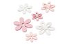 Scatter decoration flowers "Iven", 12 pieces, 3 - 4,7 cm