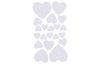 Stickers en caoutchouc mousse « Cœurs »