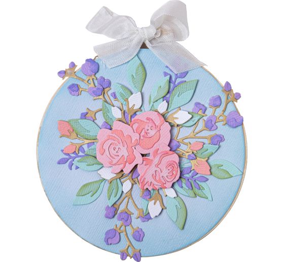 Gabarit d’estampe Sizzix Thinlits « Floral Layers 2 »