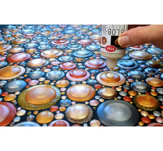 Blob Paint Viva Decor, 90 ml, Métallisé /Pailleté