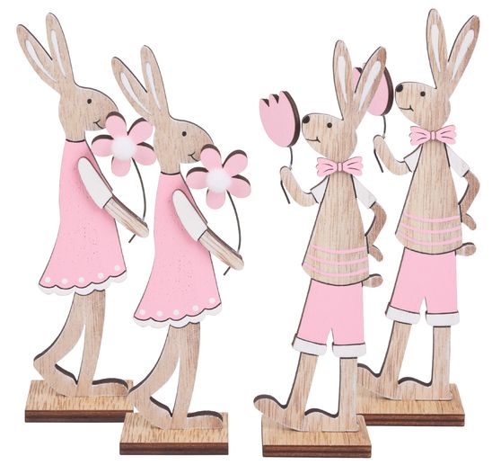 Décorations à poser lapin « Fitty »