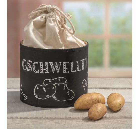 Utensil box with cotton bag