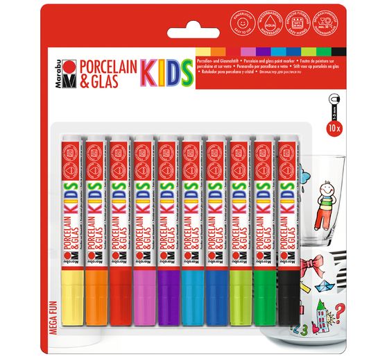 Porcelain & Glas painter Marabu KiDS