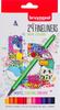 Ensemble Bruynzeel fineliner-24 couleurs