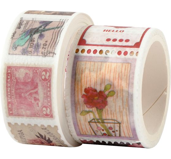 Washi tape « Timbres »
