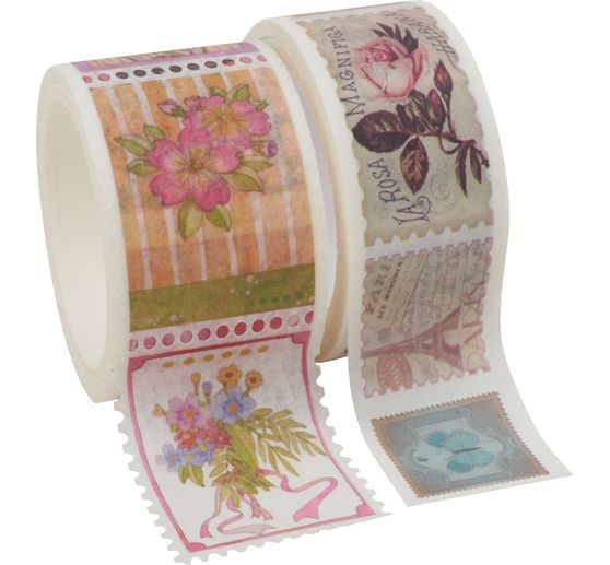 Washi tape « Timbres »