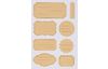 Kraft Paper Sticker "Labels lined"