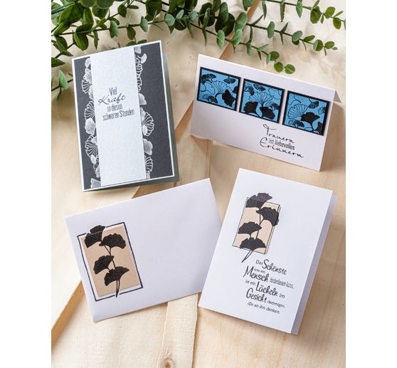 Tampons Clear Stamps « Gingko »
