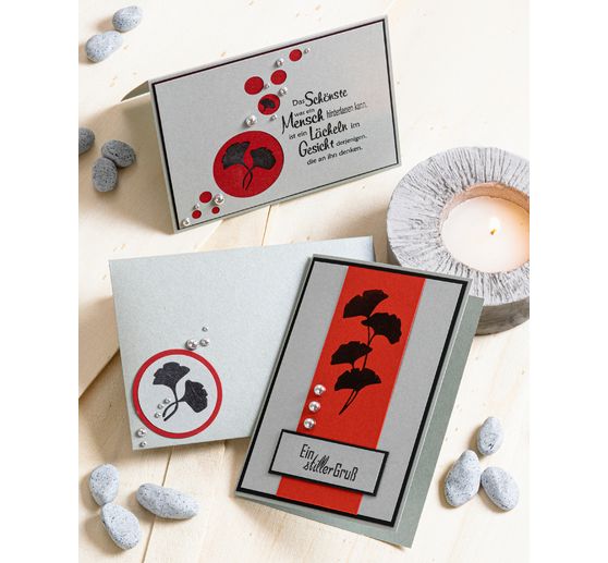 Tampons Clear Stamps « Gingko »