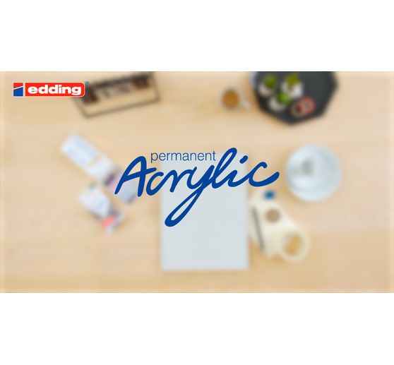 Marqueur acrylique fin edding 5300 Acrylic