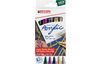 Marqueurs acrylique edding 5100 « Festif », pointe moyenne, set de 5