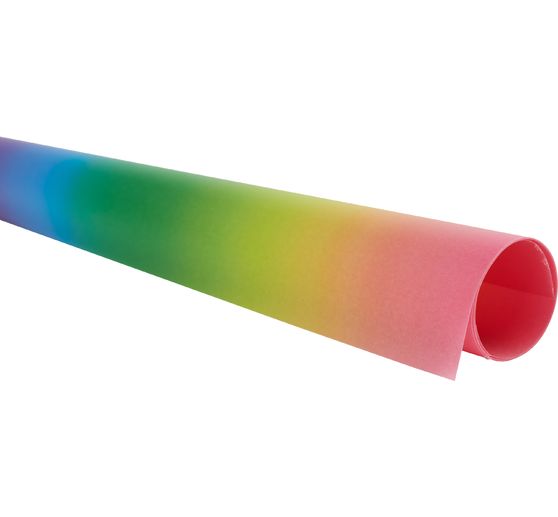 Papier transparent « Arc-en-ciel Pastel »
