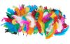 Mélange de plumes duveteuses "Couleurs intenses