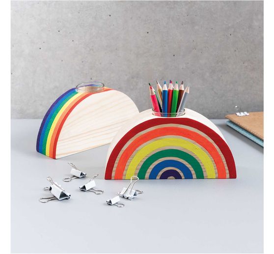 Vase « Arc-en-ciel »