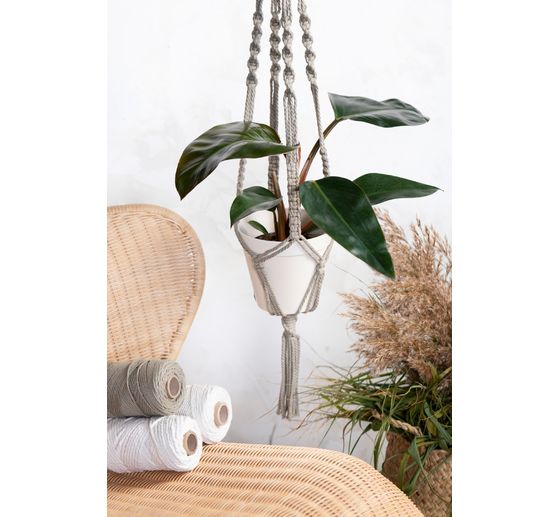 Cordelette macramé, L 55 m, ép. 4 mm