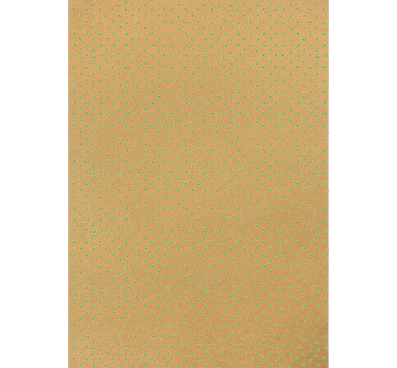 Papier cartonné vintage « Tulipes vertes »
