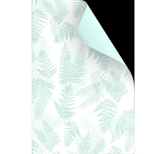 Papier cartonné à motifs « Fougère »