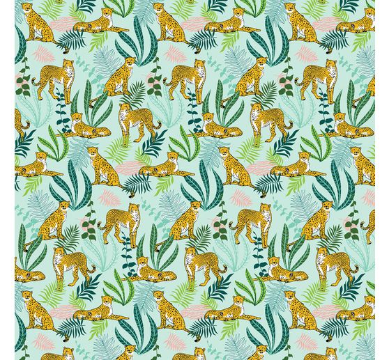 Folding sheets "Jungle Green" 15 x 15 cm, assorted, 60 sheets