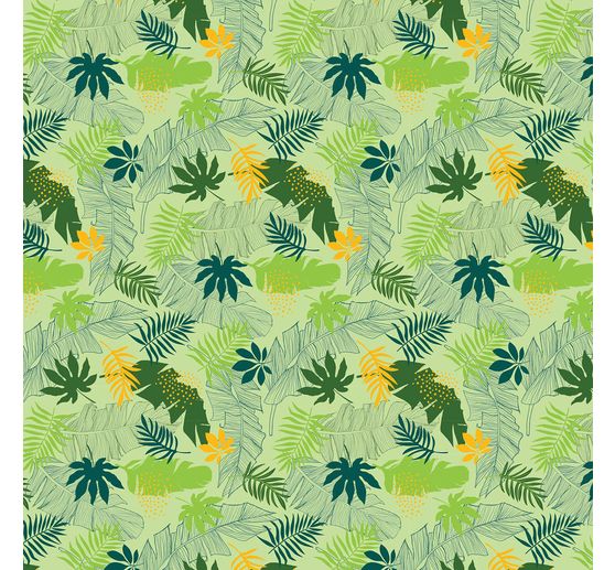 Folding sheets "Jungle Green" 15 x 15 cm, assorted, 60 sheets