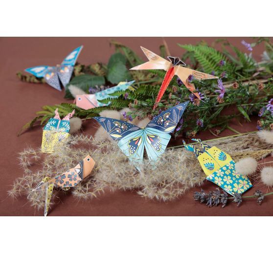 Folding paper-assortment "Insects", 60 sheets