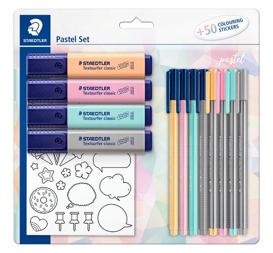 Set de stylos STAEDTLER « Pastel »