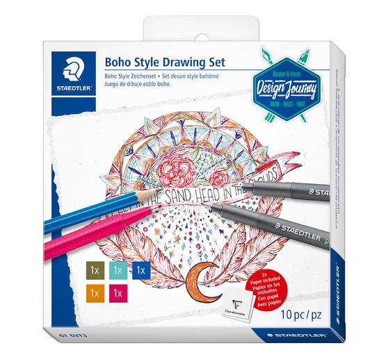 Set dessin STAEDTLER « Boho Style »