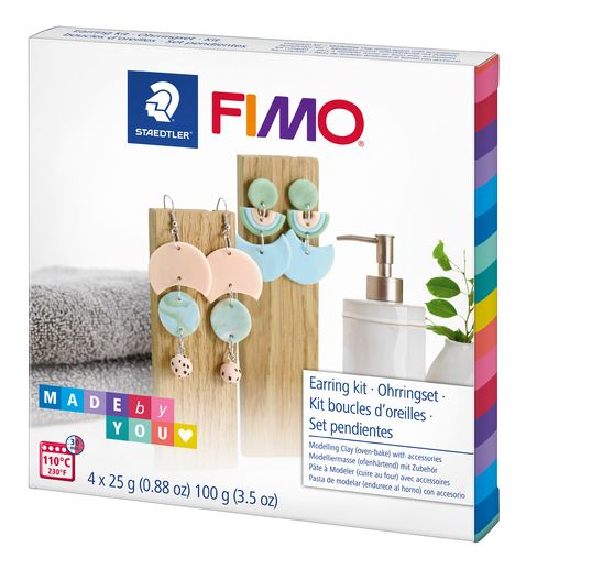 Kit de modelage FIMO « Boucles d''oreilles »
