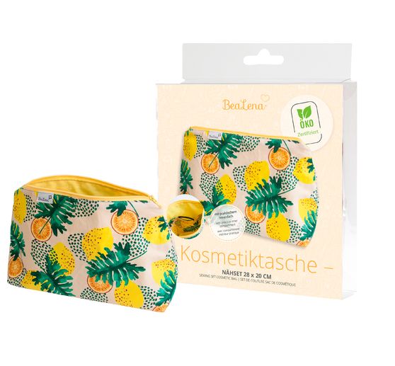 Kit de couture BeaLena « Grande trousse de toilette avec pochette intérieure »