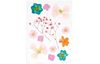 Rico Design Mix Set pressed flowers "Orange Turquoise"