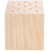 Rico Design wooden stand for dried flowers, 8 x 8 x 8 cm