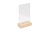 Support en bois à double vitre acrylique Rico Design, 13 x 18 cm