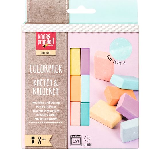 Set Pétrir & effacer – pâte à gomme « Pastel »