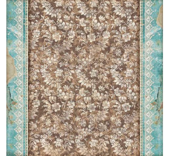 Scrapbook block "Passion", 10 sheets, 30.5 x 30.5 cm