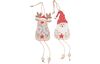 VBS Decoration pendant deer and santa "Sven"