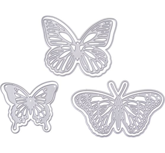 Gabarits d'estampe VBS « Papillons »