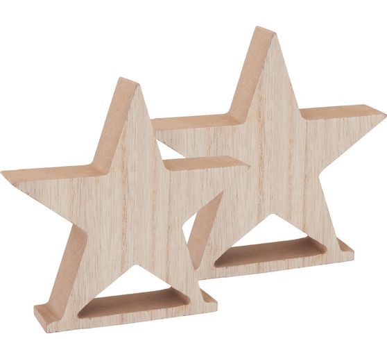 Étoiles en bois VBS